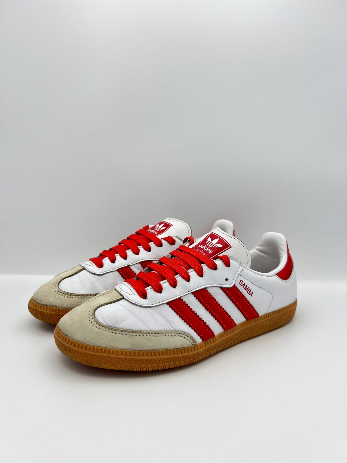 Adidas Samba OG après nettoyage et rénovation dans notre atelier