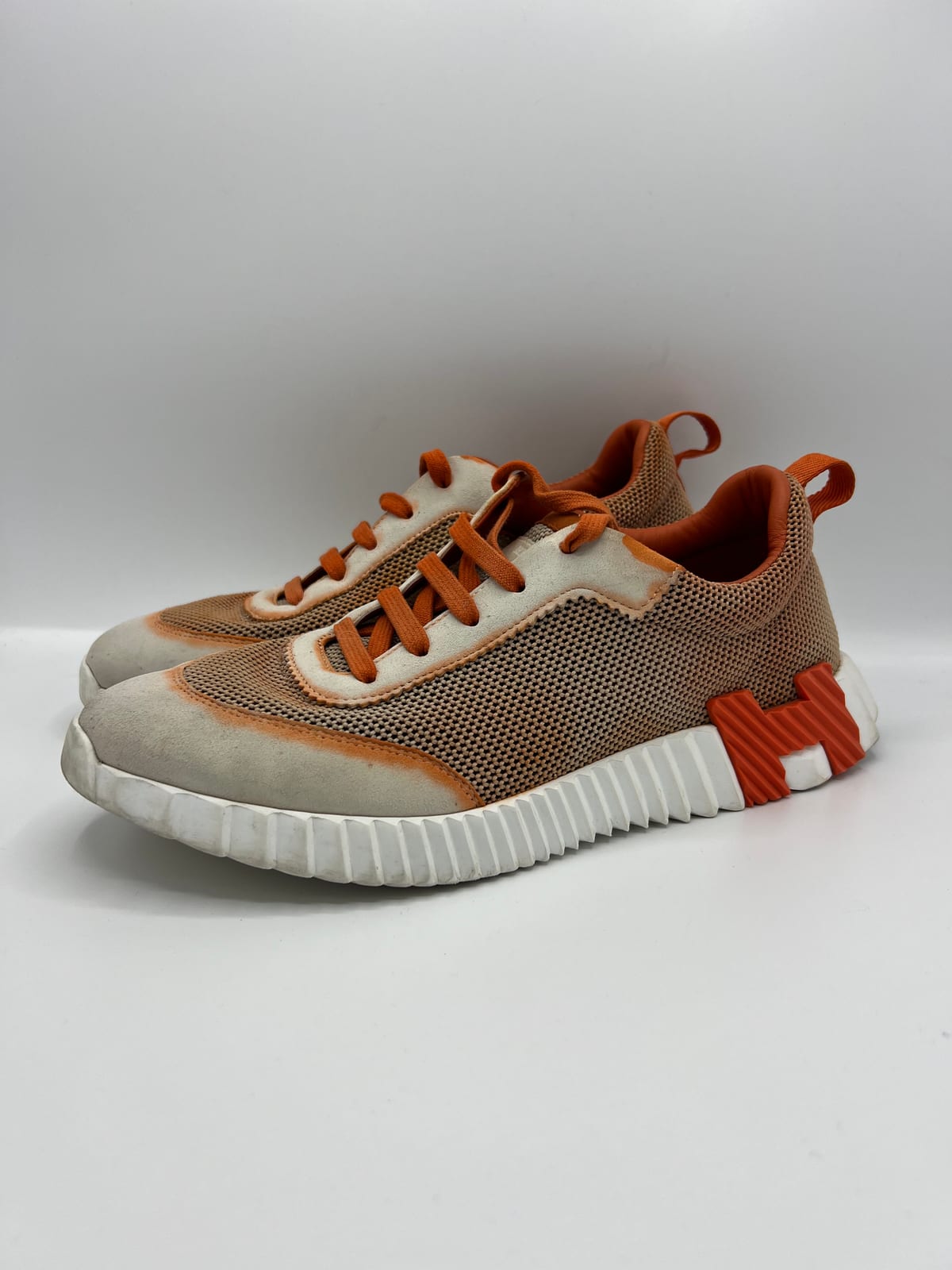 Hermès Bouncing avant nettoyage dans notre atelier